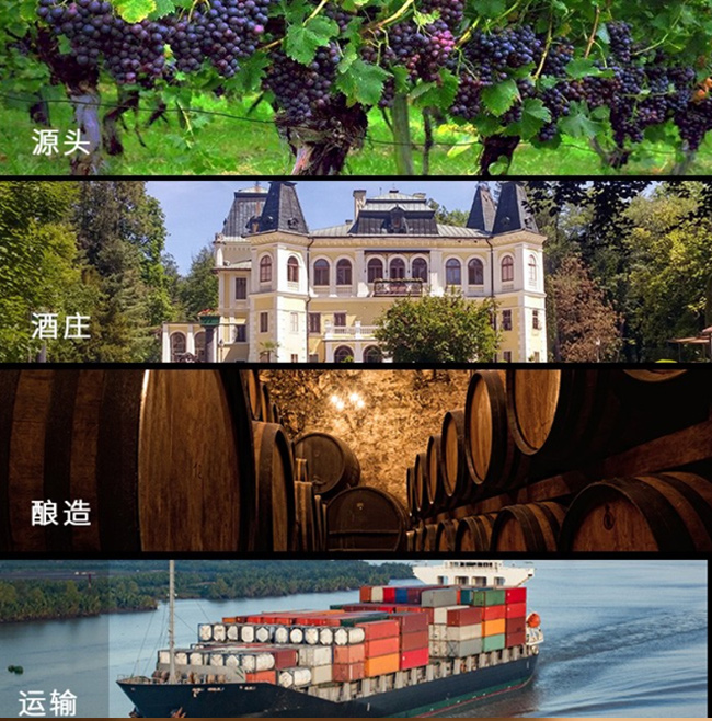 法國億得利干紅葡萄酒