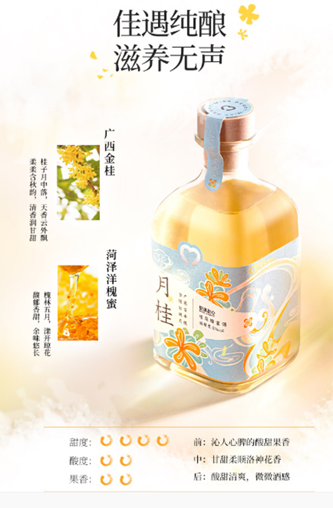 貝瑞甜心桂花蜂蜜果酒