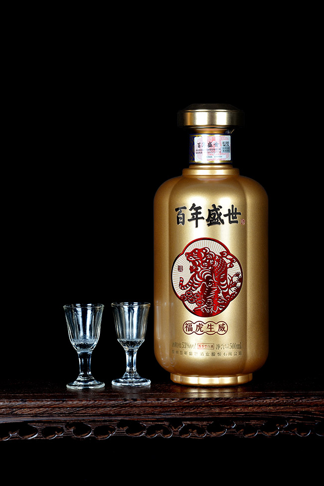 百年盛世福虎生威金色 醬香型【53°500ml】