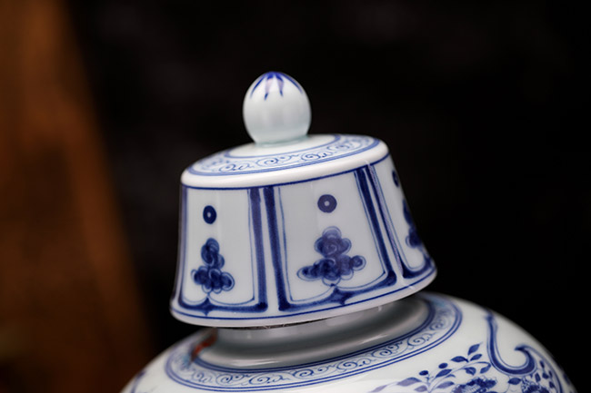 筑春醬酒仿元青花飛鳳紋梅瓶 醬香型【53度 5L】