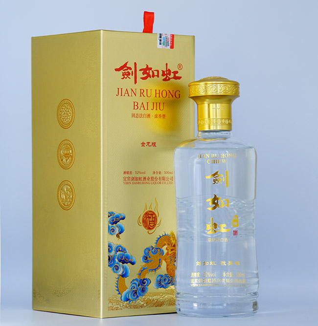 劍如虹酒金龍版 濃香型【52° 500ml】