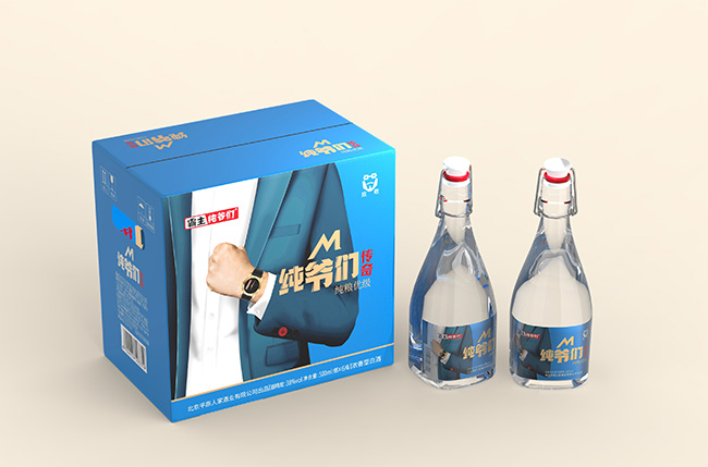 純爺們傳奇酒·致敬 濃香型【38°500ml×6瓶】