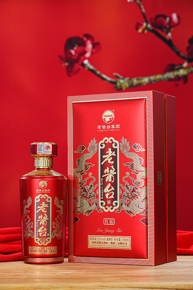 老醬臺(tái)酒紅鉆醬香型酒【53度500mlx6】