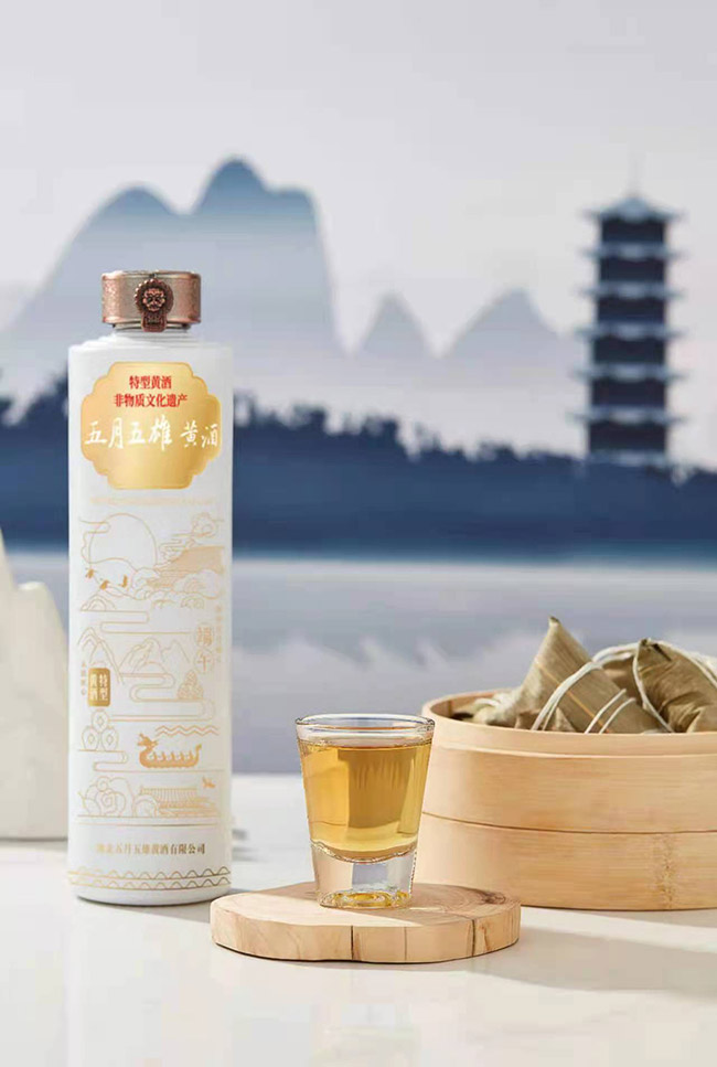 五月五雄黃酒問情·端午 特型黃酒【12° 500ml】