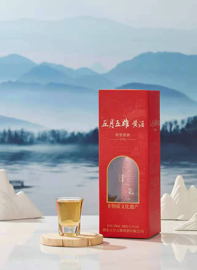 五月五雄黃酒牽緣·端午 特型黃酒【12° 500ml】