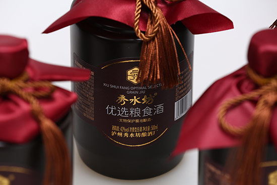 秀水坊優選糧食酒濃香型【42度500ml】