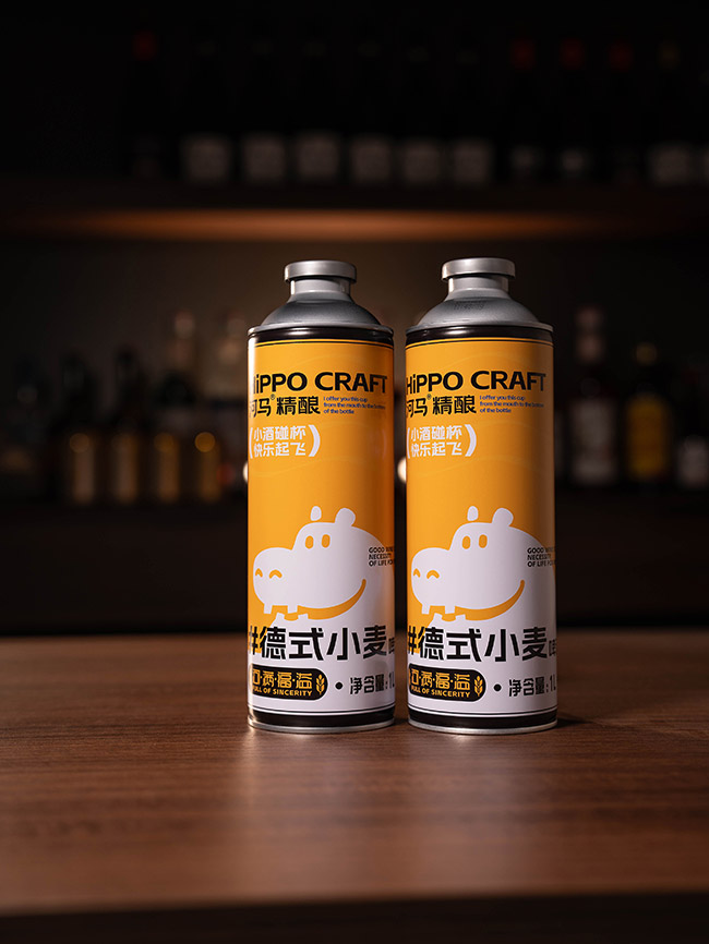 河馬精釀德式小麥啤酒【11.5° 1L】