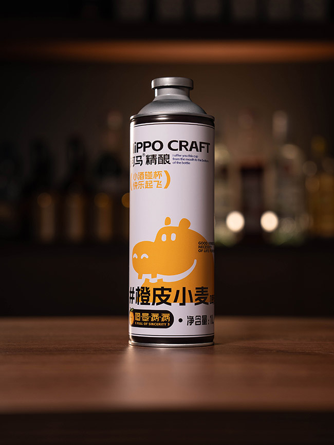 河馬精釀橙皮小麥啤酒【10.8° 1L】