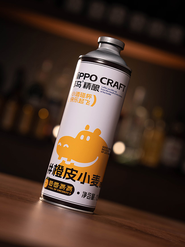 河馬精釀橙皮小麥啤酒【10.8° 1L】