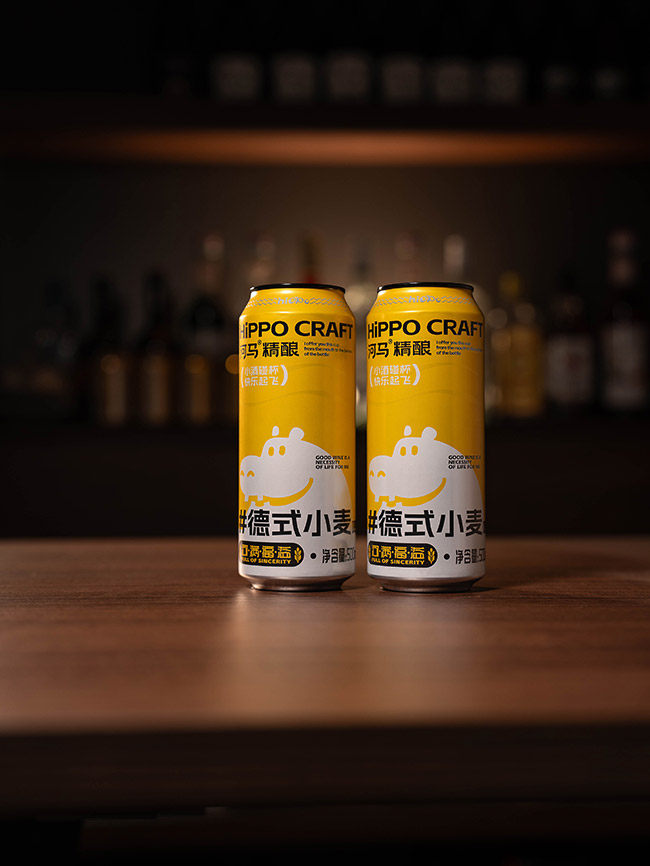 河馬精釀德式小麥啤酒【11.5° 500ml】