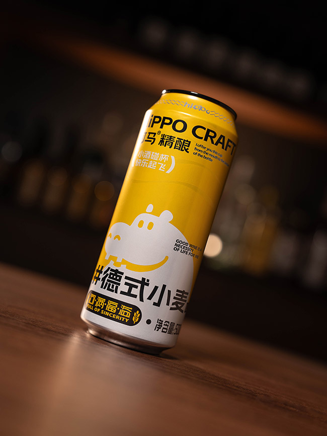 河馬精釀德式小麥啤酒【11.5° 500ml】