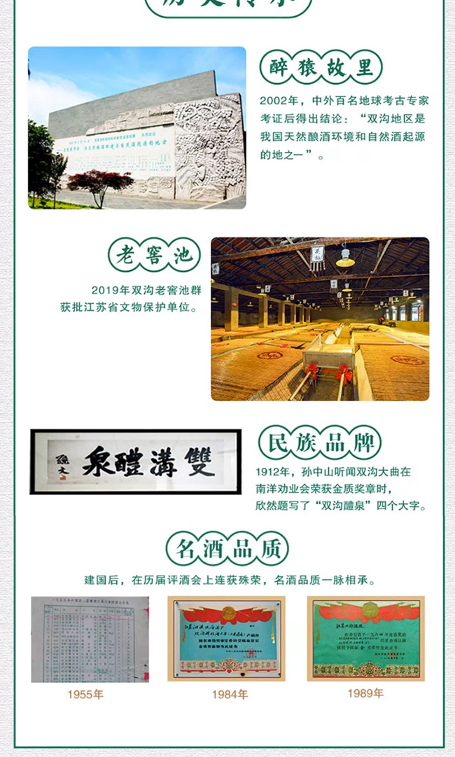 雙溝白酒鉑彩版