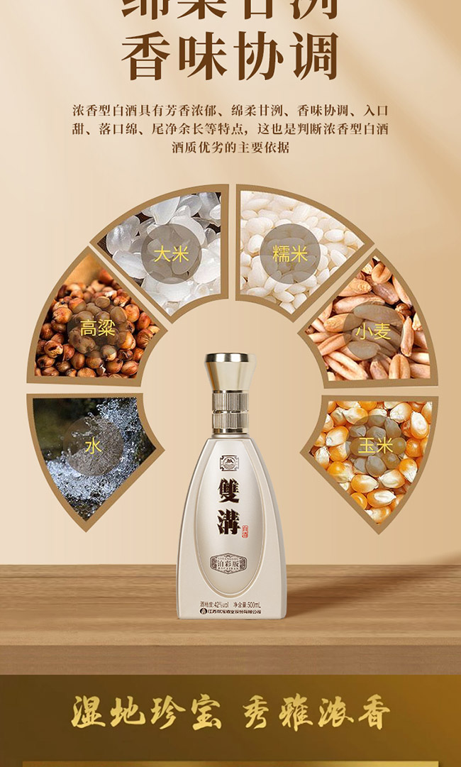 雙溝白酒鉑彩版