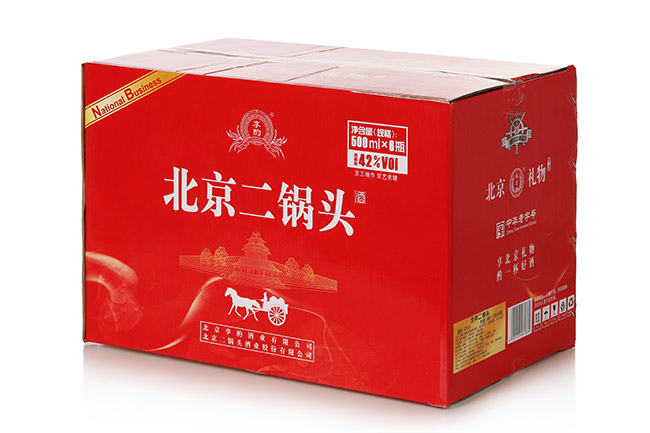 享酌北京二鍋頭酒·紅 清香型【42° 500ml】