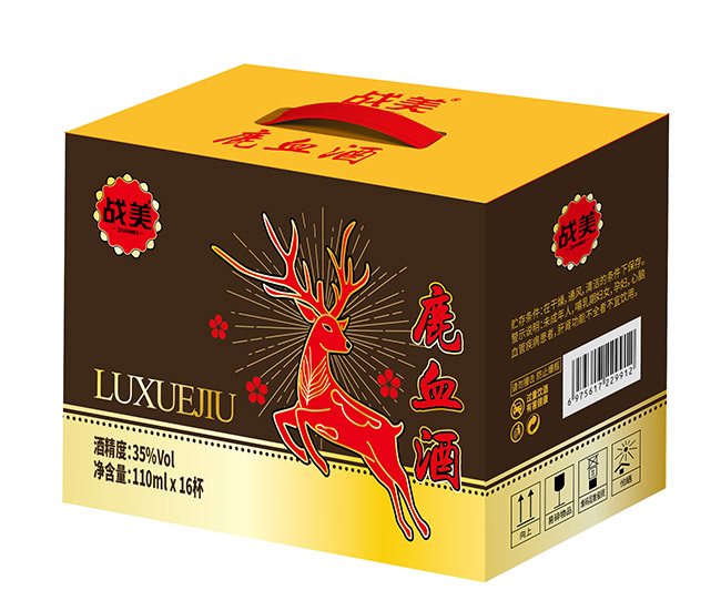 戰(zhàn)美鹿血酒【35° 110ml】