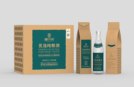 唐小米優選純糧酒濃香型酒【42度500ml】