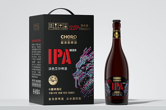 金龍泉啤酒IPA【12度750ml】