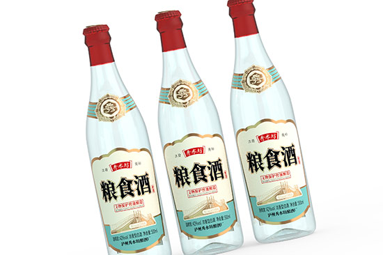 秀水坊糧食酒老酒濃香型酒【42度500ml】