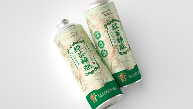金龍泉啤酒綠茶精釀啤酒【1L】