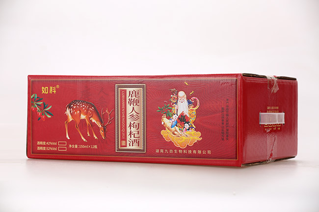 如科鹿鞭人參枸杞酒